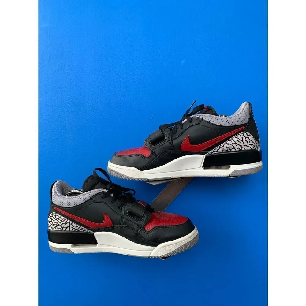 Air Jordan Legacy 312 Low CD7069 006 Black/Varsity Red-Black Sz 9 NIB